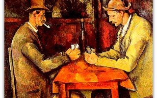 The Card Players by Paul Cezanne